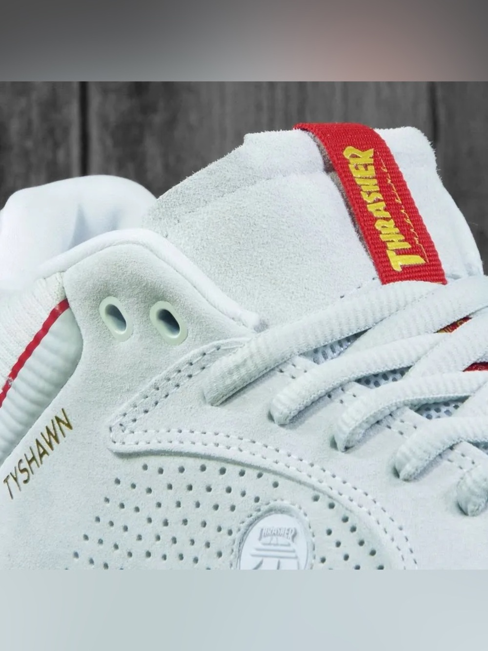 Adidas x Thrasher Tyshawn Jones skate shoes - Picture 2 of 8